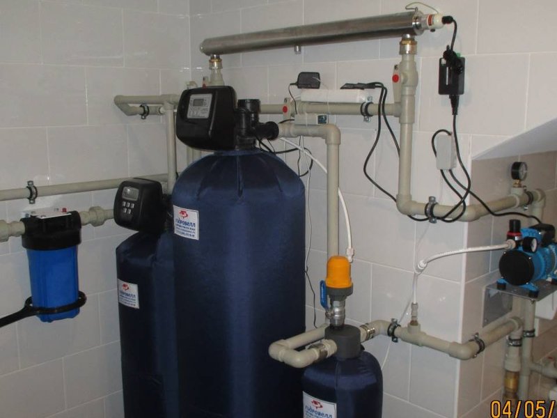 Насосное оборудование Grundfos MQ на объекте